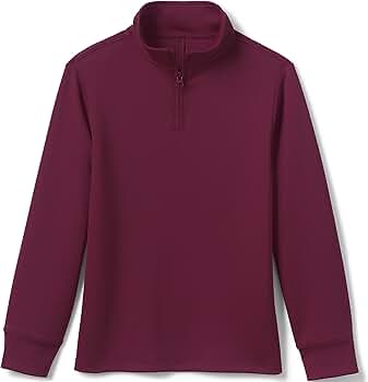 Amazon.com: Lands' End Kids Active Performance Quarter Zip